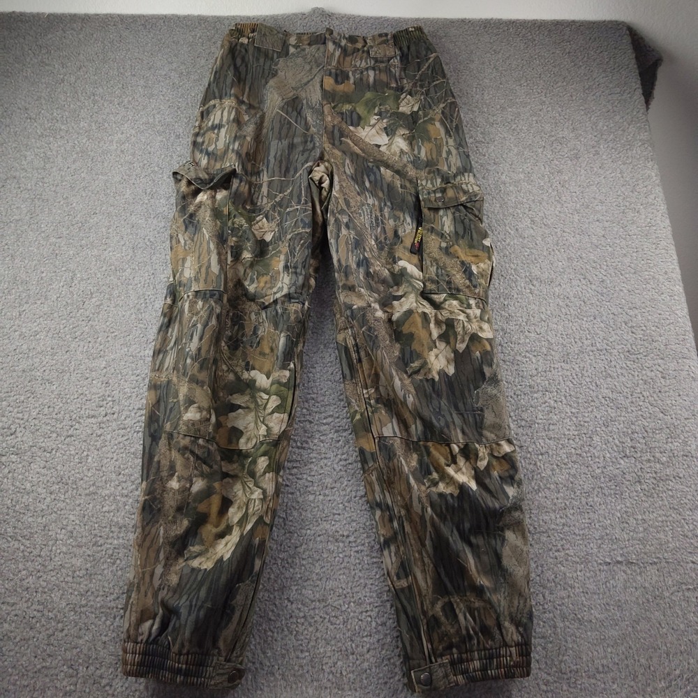 Scent Blocker Plus Cargo Pants Mens Medium Mossy Oak Camo Hunting ScenTek EUC